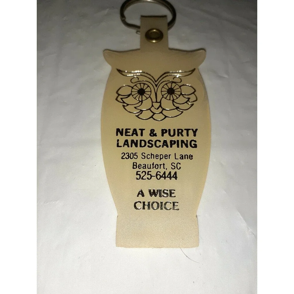 Lot Of 3 Advertising Keychains VFW Landscaping Medical Equipment